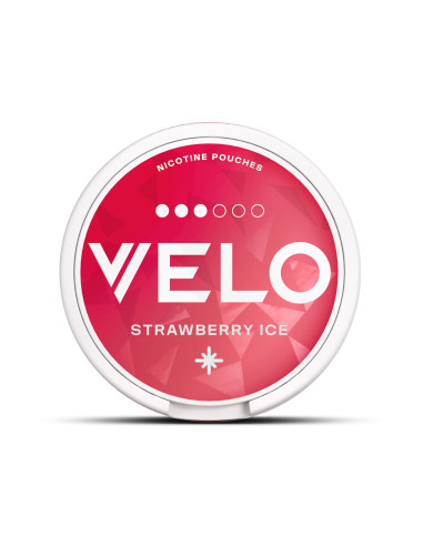 Nicotines Pouches - Strawberry Ice 10mg par VELO
