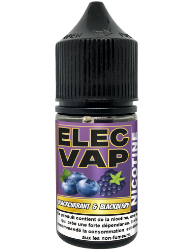 E-Liquid Blackcurrant & Blackberry -...