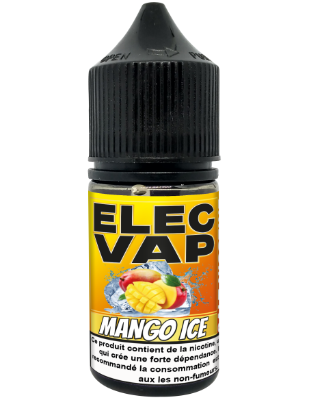 E-Liquid Mango & Ice - 30ml - 50VG/50PG - Avec Nicotine