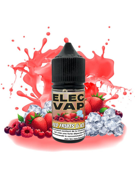 E-Liquid Red Fruits & Ice - 30ml - 50VG/50PG - Avec Nicotine