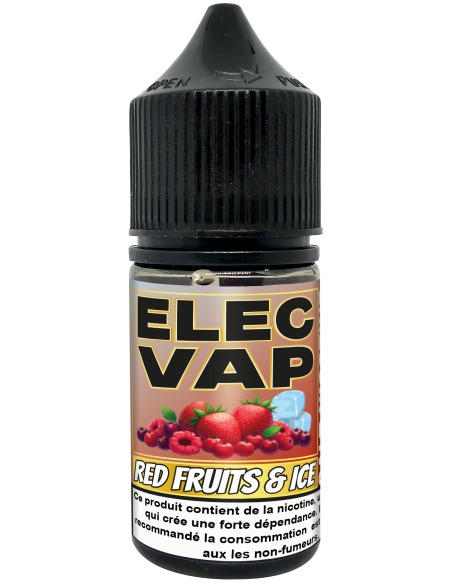 E-Liquid Red Fruits & Ice - 30ml - 50VG/50PG - Avec Nicotine