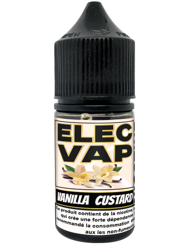 E-Liquid Vanilla Custard - 30ml -...