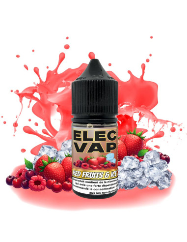 E-Liquid Red Fruits & Ice - 30ml - 50VG/50PG - Salt Nicotine
