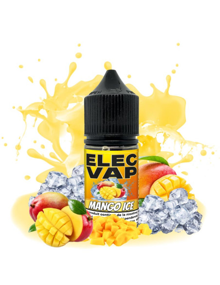 E-Liquid Mango & Ice - 30ml - 50VG/50PG - Salt Nicotine