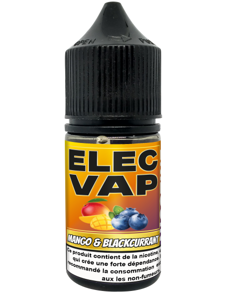 E-Liquid Mango & Blackcurrant - 30ml - 50VG/50PG - Salt Nicotine