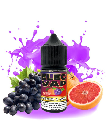 E-Liquid Grapefruit & Grape - 30ml - 50VG/50PG - Salt Nicotine