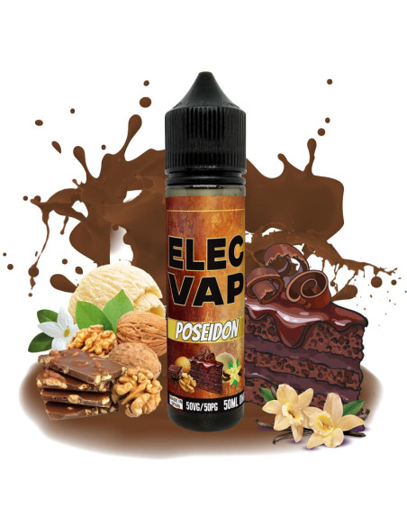E-Liquid Poseidon - 50ml - 50VG/50PG - SANS NICOTINE: 0MG